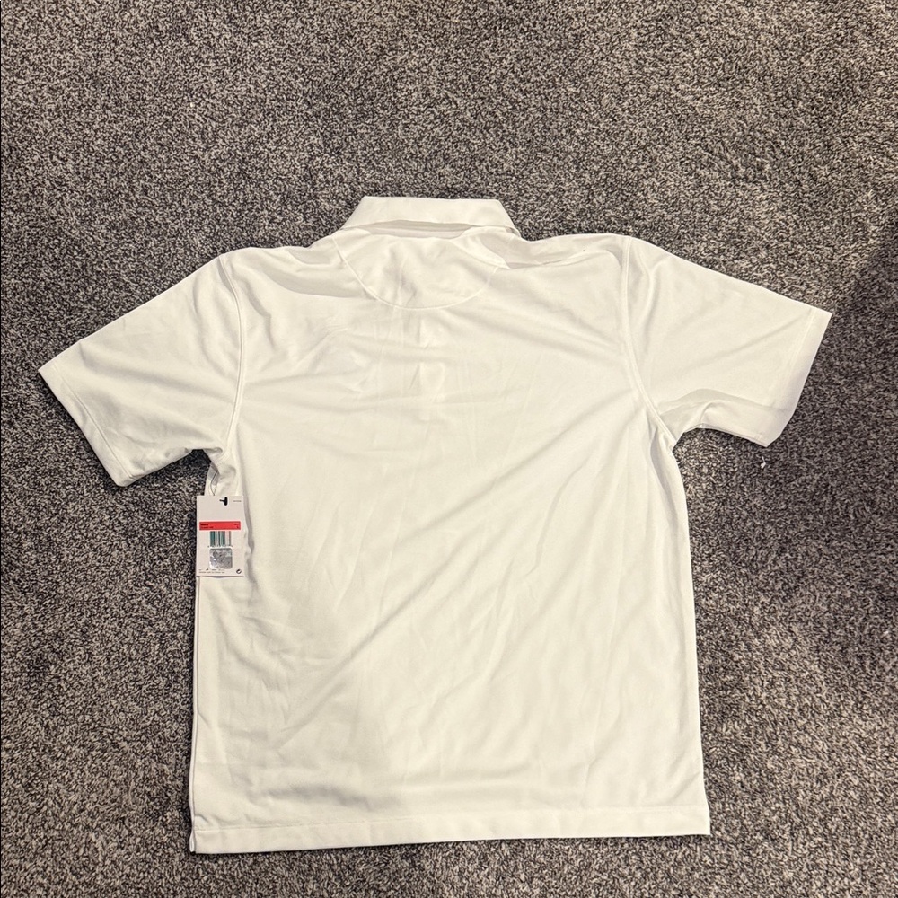 Nike Men's Detroit Lions White Dri-FIT Polo - Picture 6 of 7